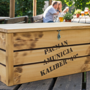 Skrzynka na piwo 40 butelek zamykana