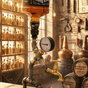 Nalewak do whisky, wódki itp. - Manometr 1/2 cala