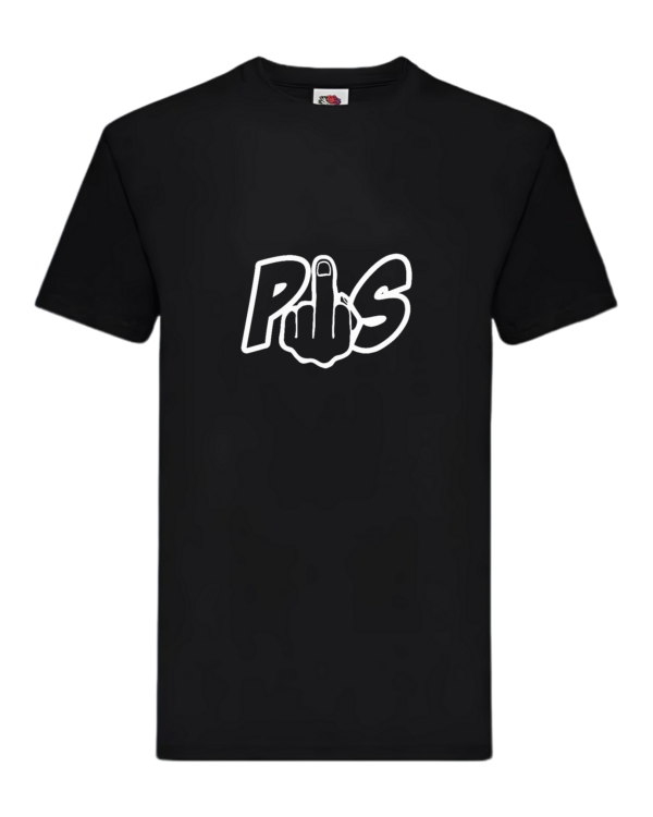 Koszulka - NIE KOCHAM PIS - Czarna